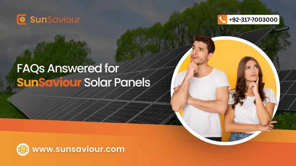 FAQs Answered for Solar Panels: SunSaviour Customer Guide